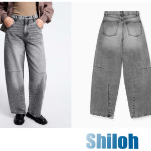 High Quality Women's Denim Pants Blue Color Casual Daily Street Wear Stylish Wide Leg Jeans for Women